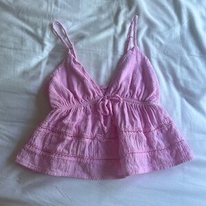 Pink Tank Top